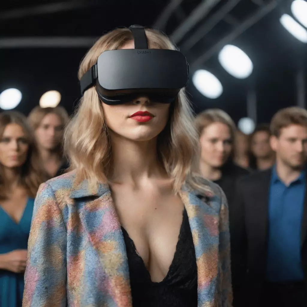 Организация vr модных показов